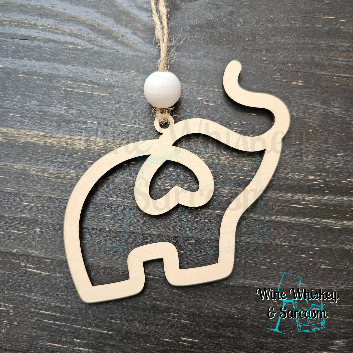 Sisterhood Story Charm | Unbreakable Bond Ornament | Elephant Ornament