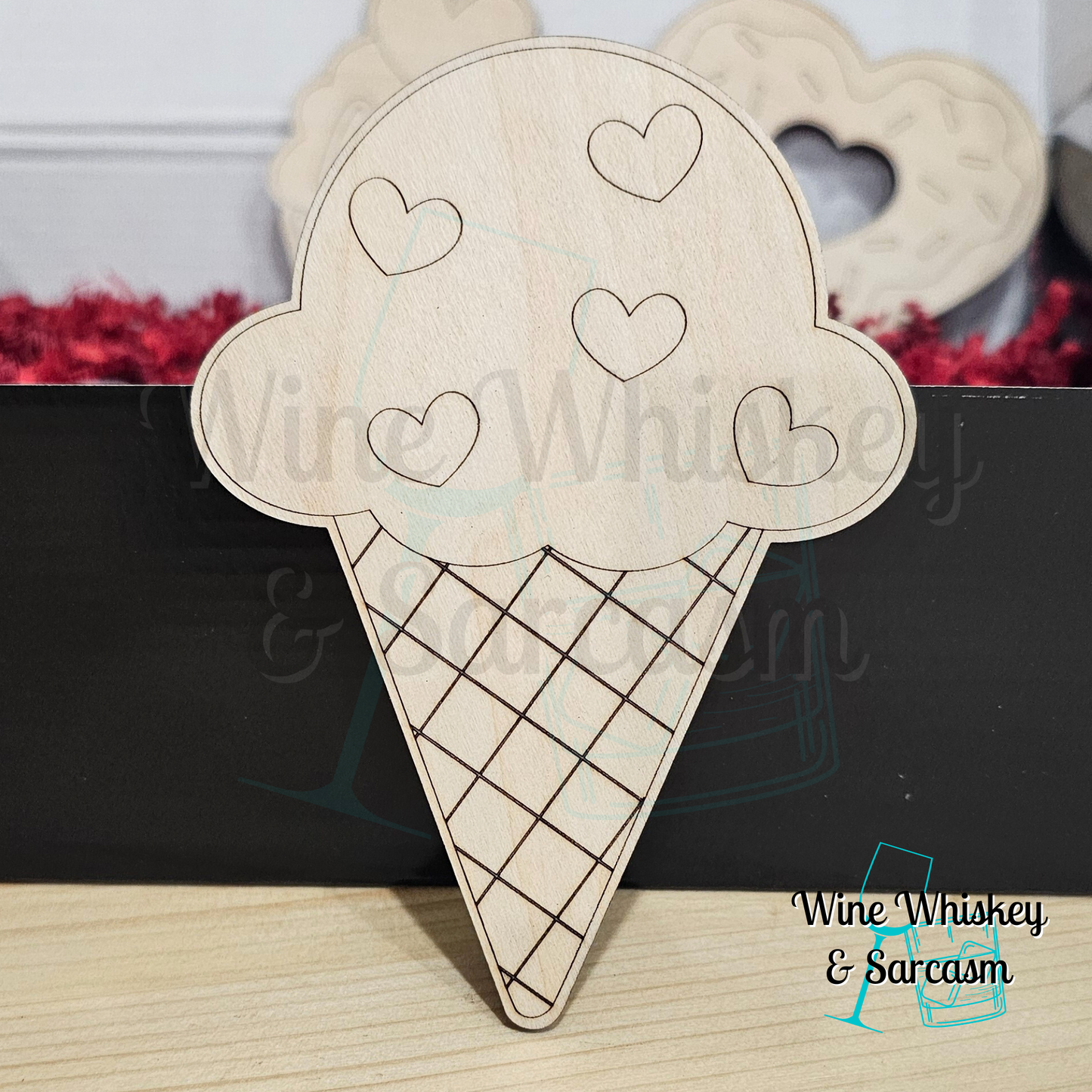 DIY Wooden Sweet Treats Paint Kit