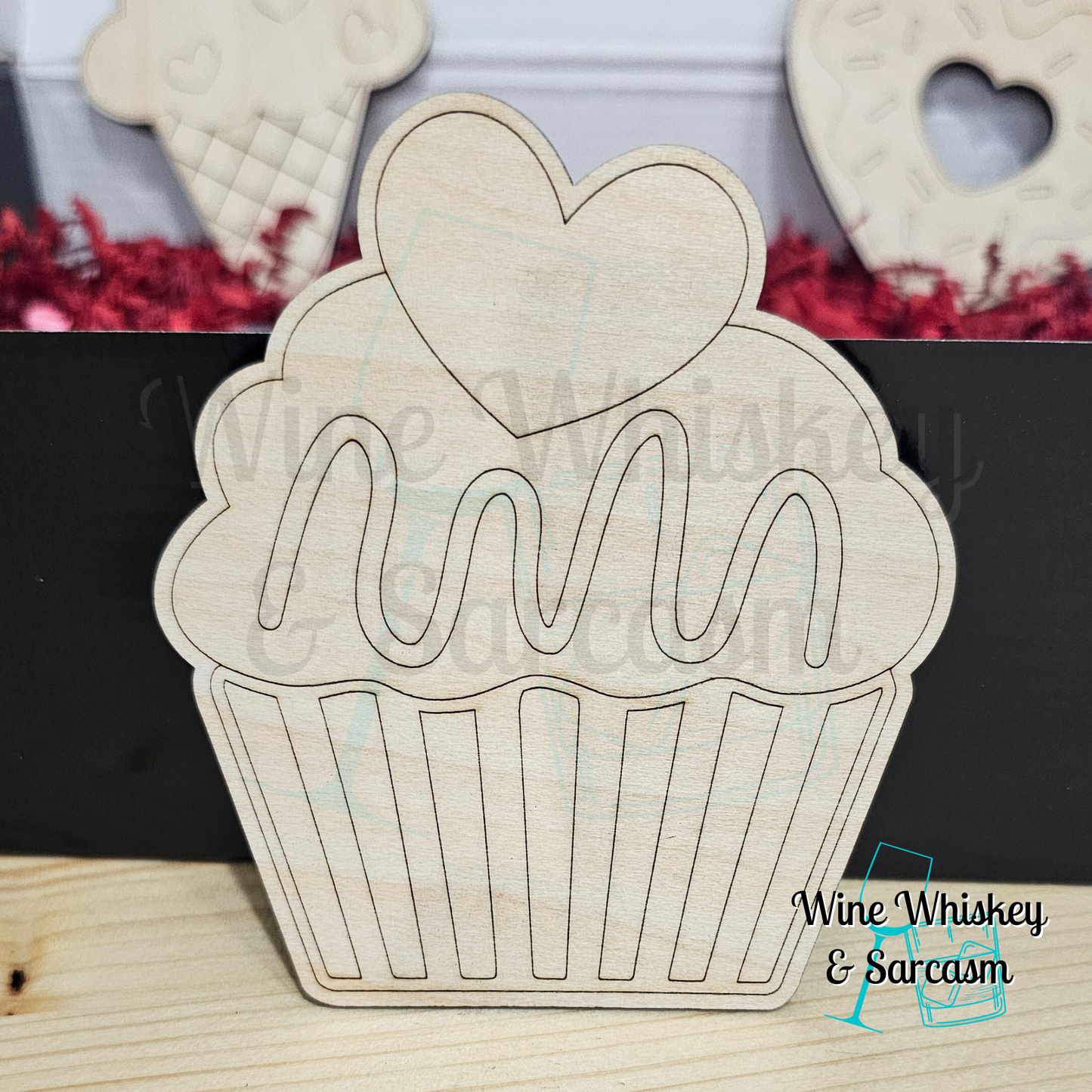 DIY Wooden Sweet Treats Paint Kit