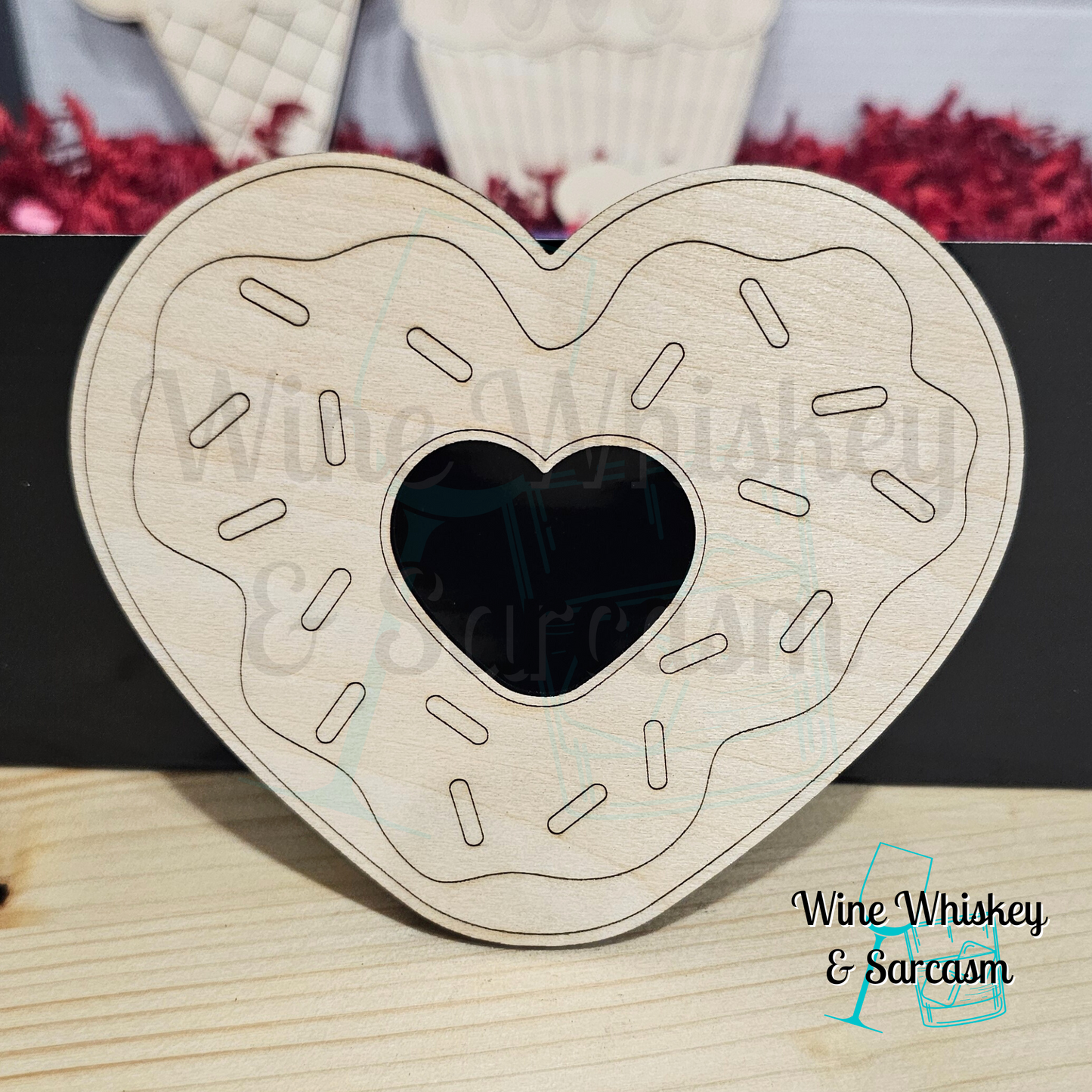 DIY Wooden Sweet Treats Paint Kit