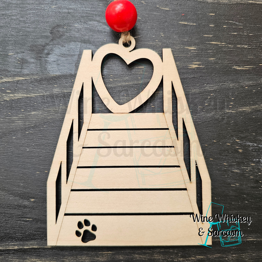 Rainbow Bridge Story Charm | Rainbow Bridge Ornament | Dog Memorial Ornament | Cat Memorial Ornament