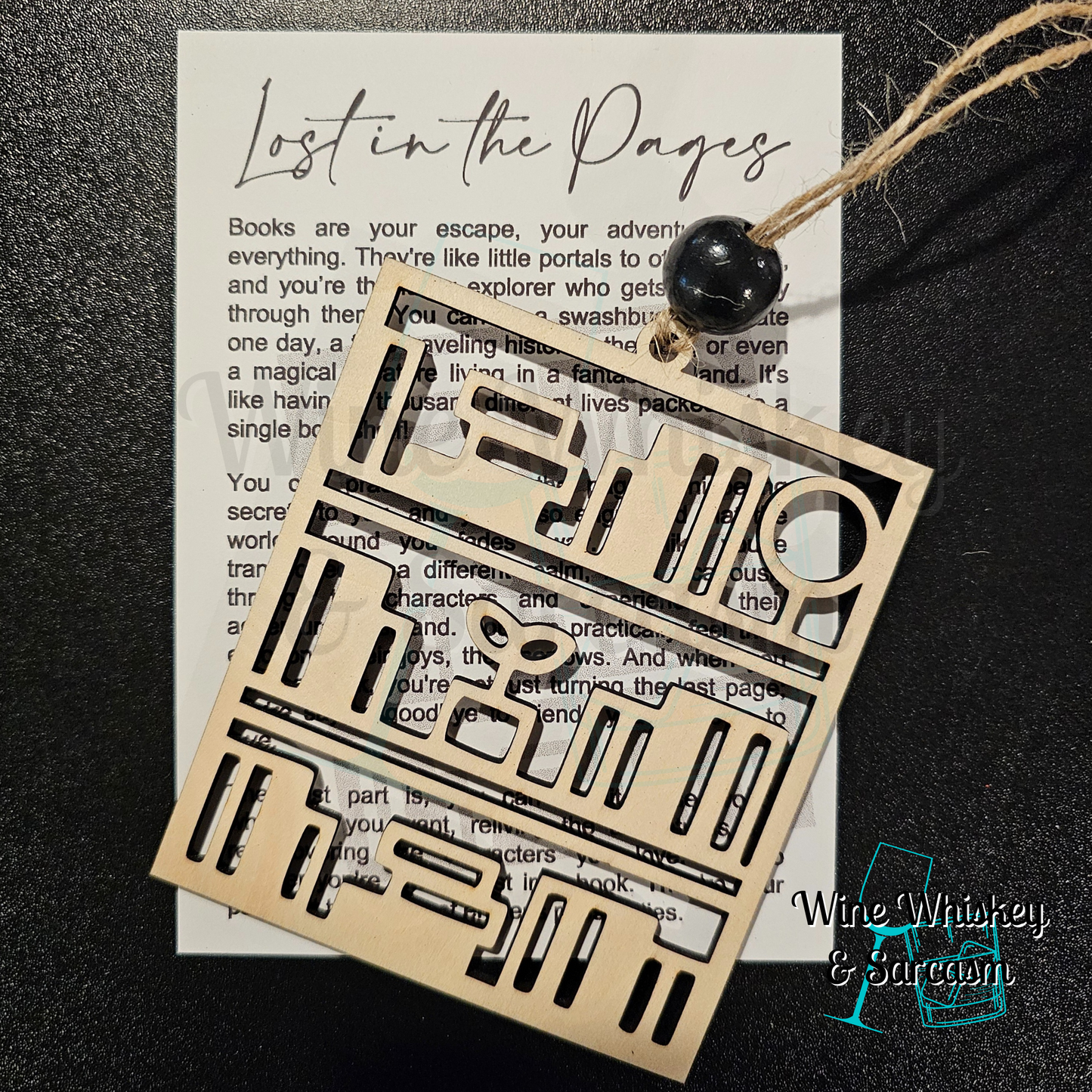 Lost in the Pages Story Charm | Book Lover Ornament