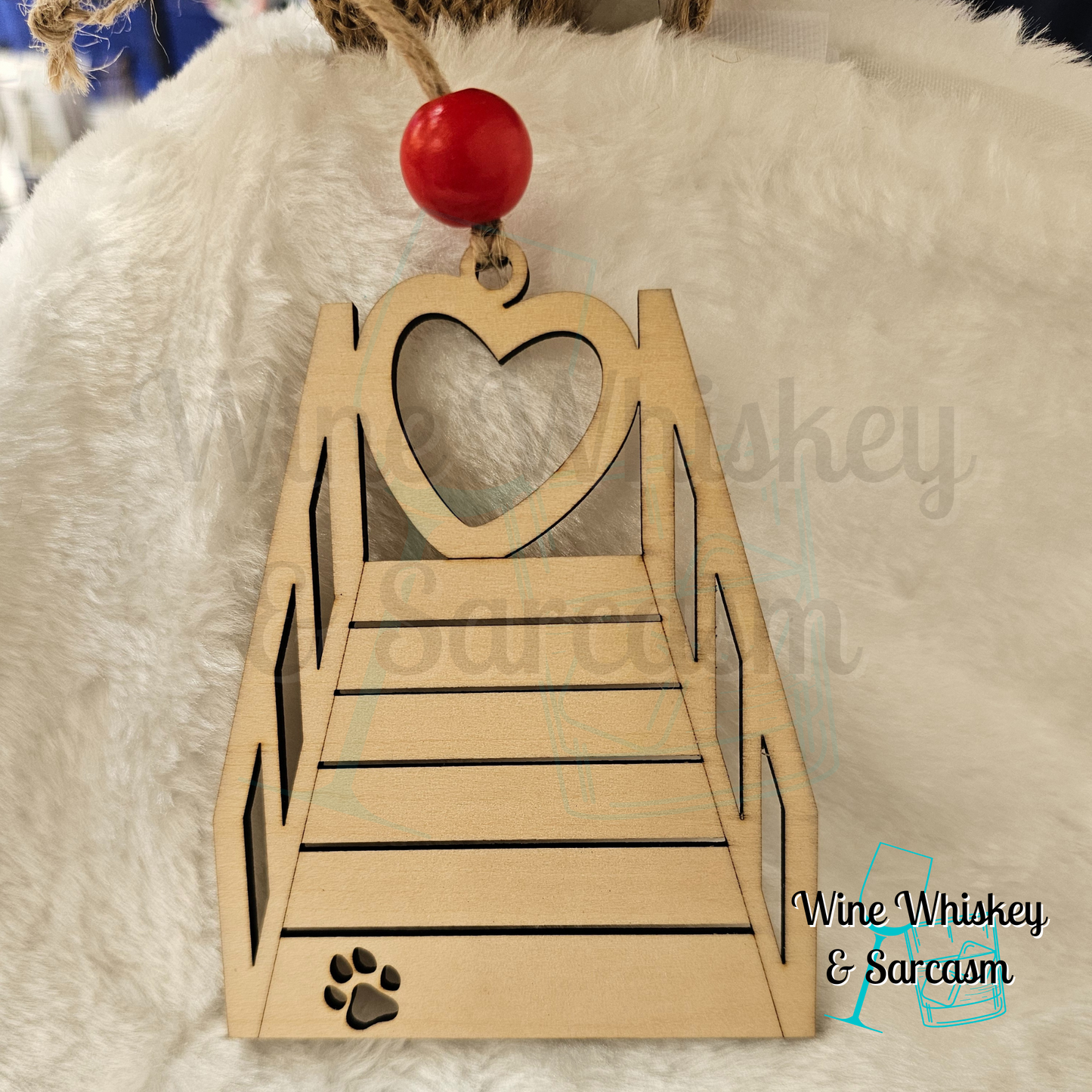 Rainbow Bridge Story Charm | Rainbow Bridge Ornament | Dog Memorial Ornament | Cat Memorial Ornament