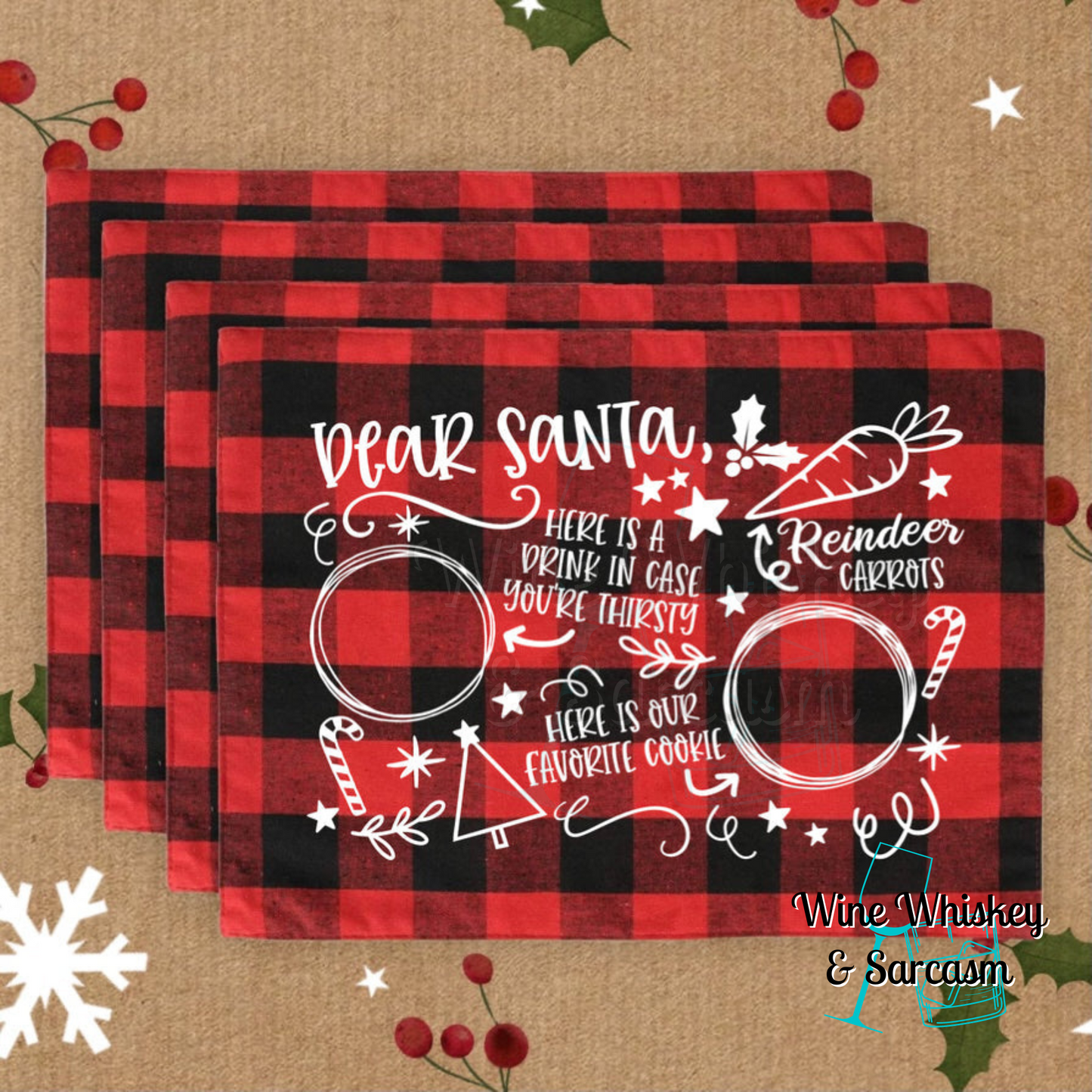 Santa Placemat