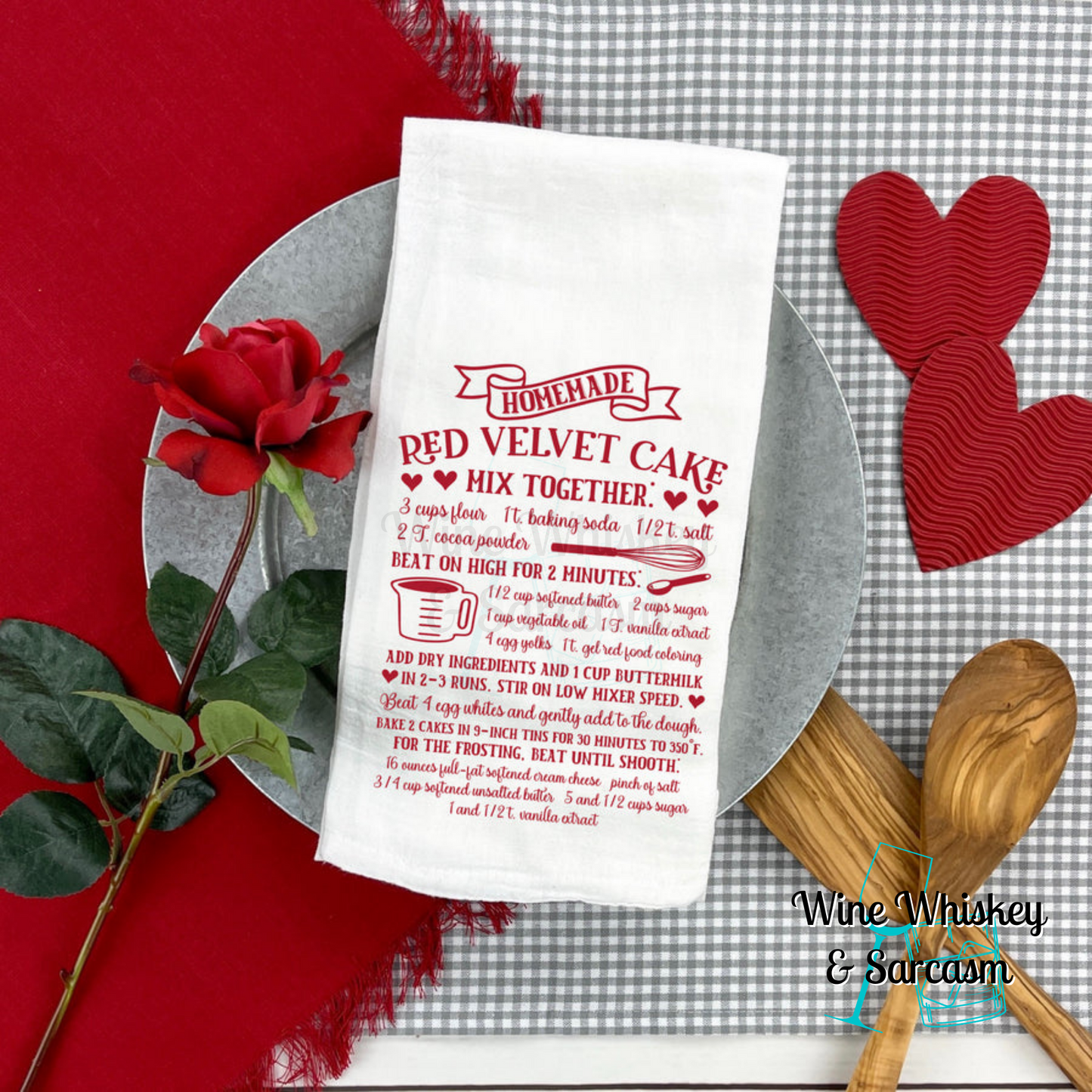 Recipe Hand Towels