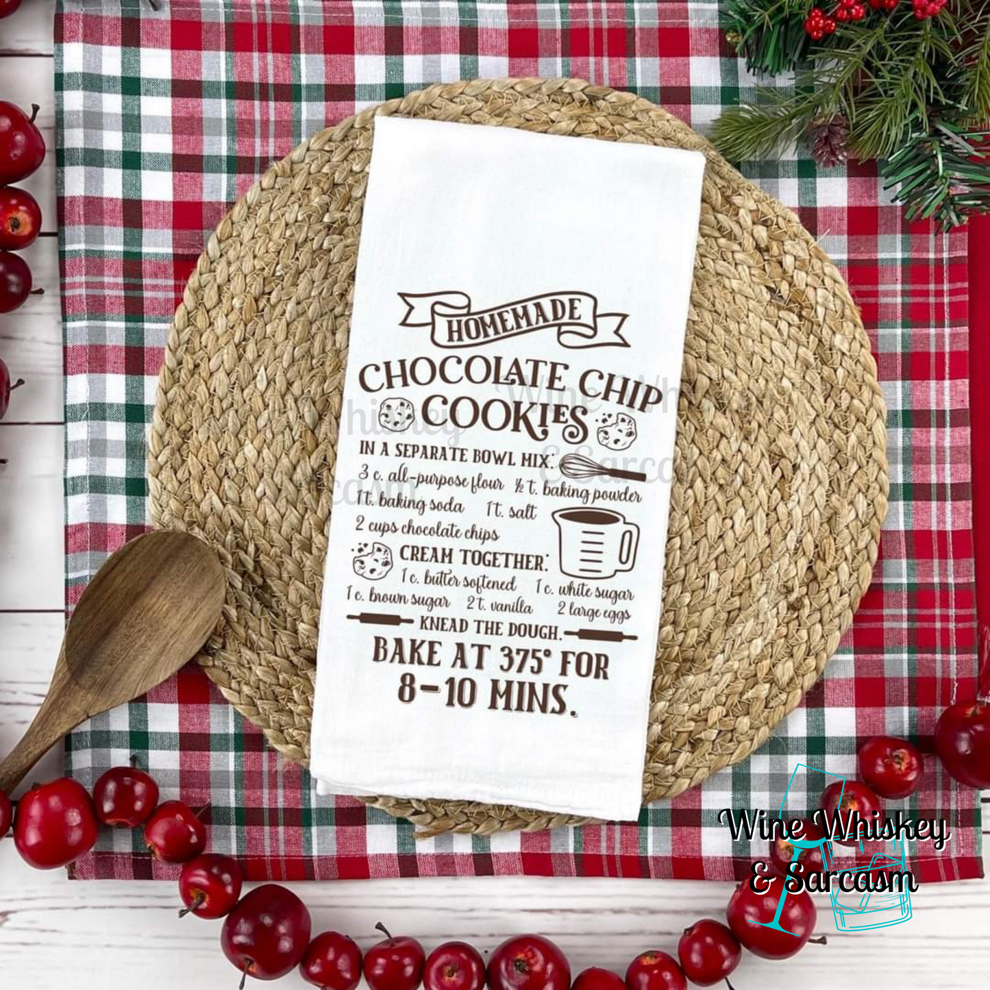 Recipe Hand Towels