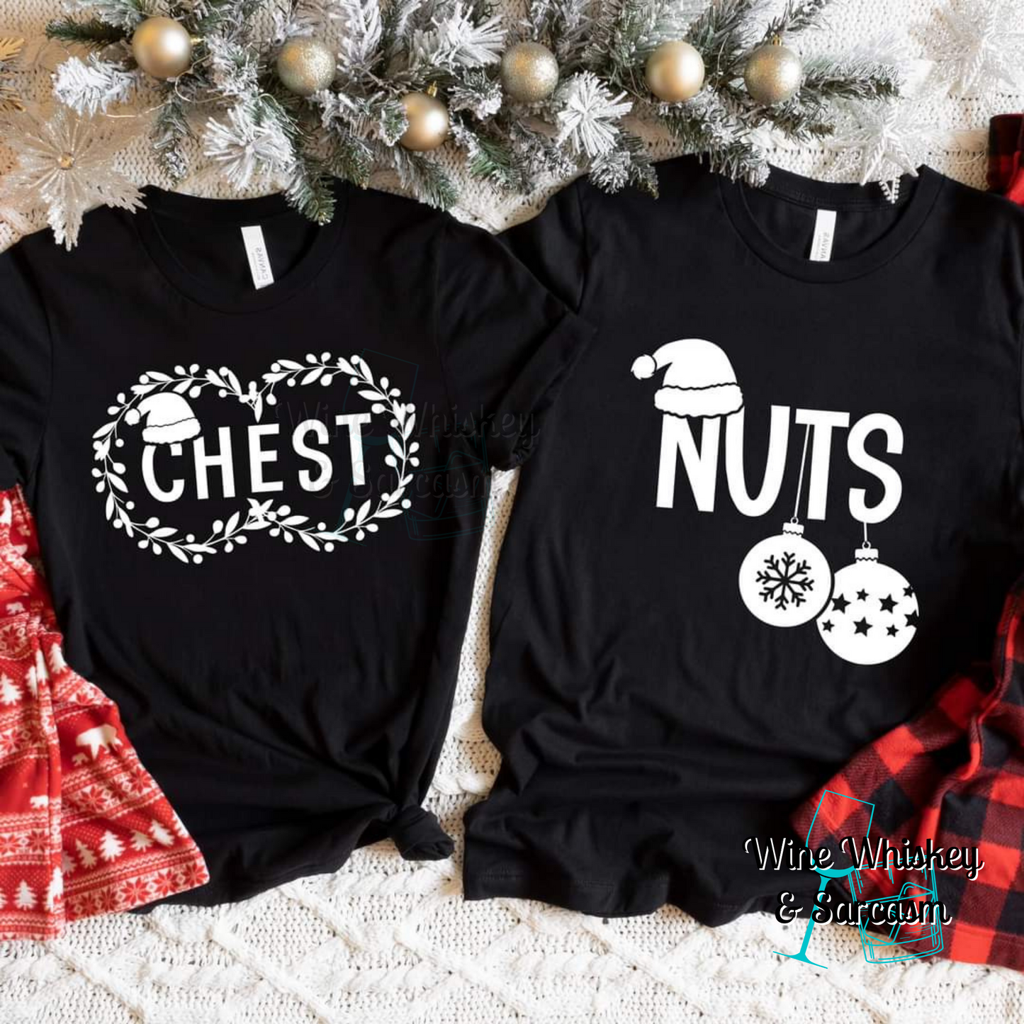 Chest Nuts Couple Shirts