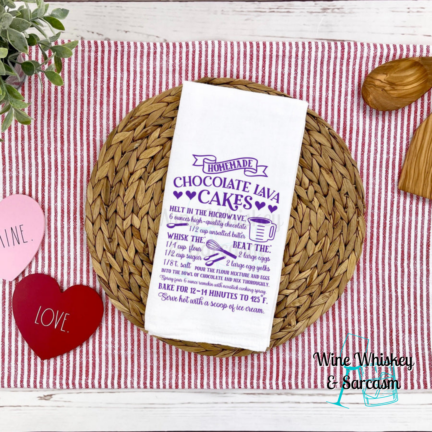 Recipe Hand Towels