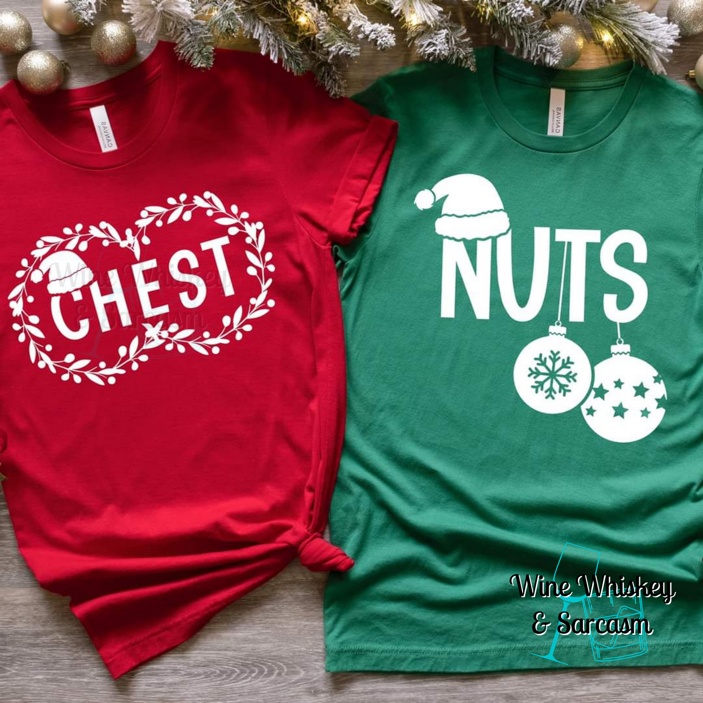 Chest Nuts Couple Shirts